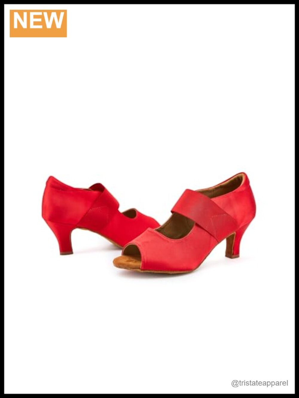 Satin Ballroom Salsa Latin Dance Shoes Heel Suede Sole Elastic